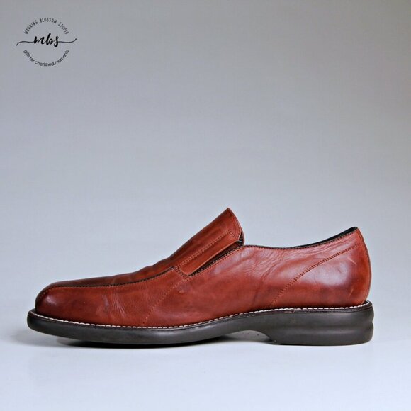 Rush By Gordon Rush Leather Loafers Brown‎ Men 12 main image 12